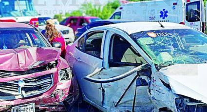 Choquezón en el bulevar Municipio Libre deja 3 mujeres heridas en Nuevo Laredo