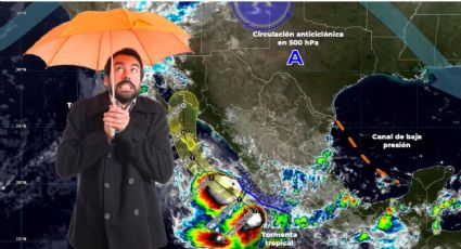 Conagua pronostica potentes lluvias en 9 estados este 10 de octubre de 2025