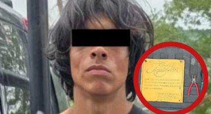 Arrestan a hondureño en Nuevo León; trató de robarse la placa de la estatua de Agustín Lara