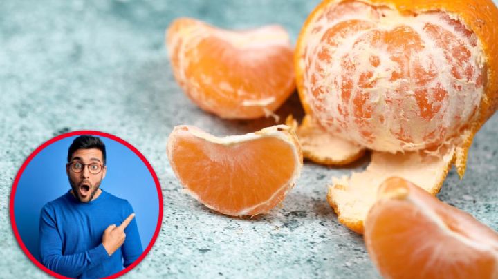 ¿Le quitas los 'hilos blancos' a la mandarina?; estás desaprovechando los grandes beneficios de la fruta