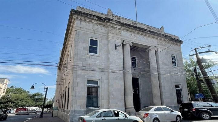Banco Longoria, el edificio neoclásico más bonito de Nuevo Laredo