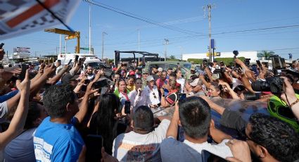 Claudia Sheinbaum visita y supervisa ayuda tras las devastadoras inundaciones en Veracruz