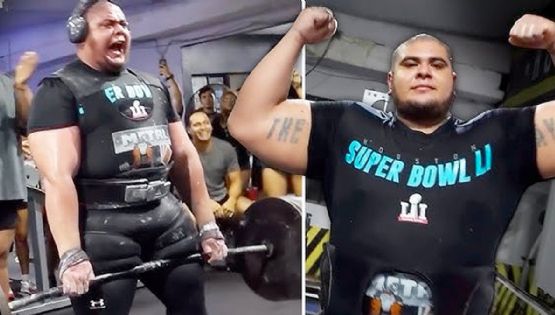 Raúl Flores, el gigante de Tamaulipas, uno de los hombres más fuertes del mundo