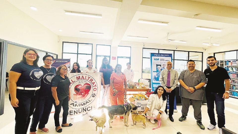 La colecta de comida para mascotas es en apoyo a la agrupación Athenly Rescue K-9 que preside Nahuvi Lagunes.