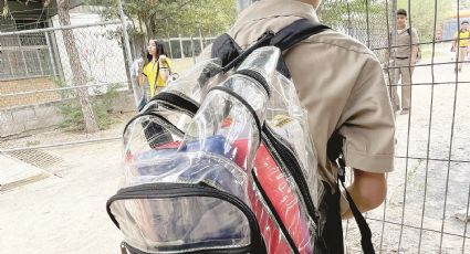 Uso de mochila transparente en escuelas de Nuevo Laredo ha sido bien recibida