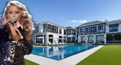 Paulina Rubio es desalojada de su mansión por deber dos meses de renta; esto pagaba mensualmente