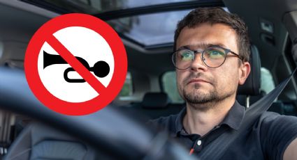 ¿Abusas del claxon al manejar?; esta es la multa a la que puedes ser acreedor