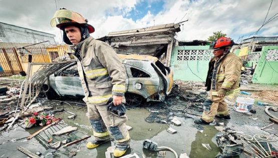 El antes y después de la explosión en la colonia Infonavit; así lucía la casa antes de la tragedia