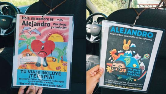 La terapia llega en DiDi; conductor sorprende al ofrecer sesiones en pleno viaje | VIDEO