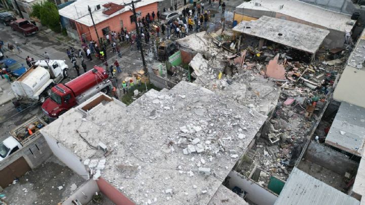 Captan el MOMENTO EXACTO de la explosión que cimbró la colonia Infonavit esta mañana