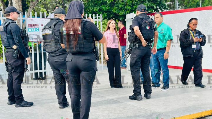 Alumnos del COBAT 01 viven mañana de pánico; explosión deja daños en aulas y jóvenes heridos