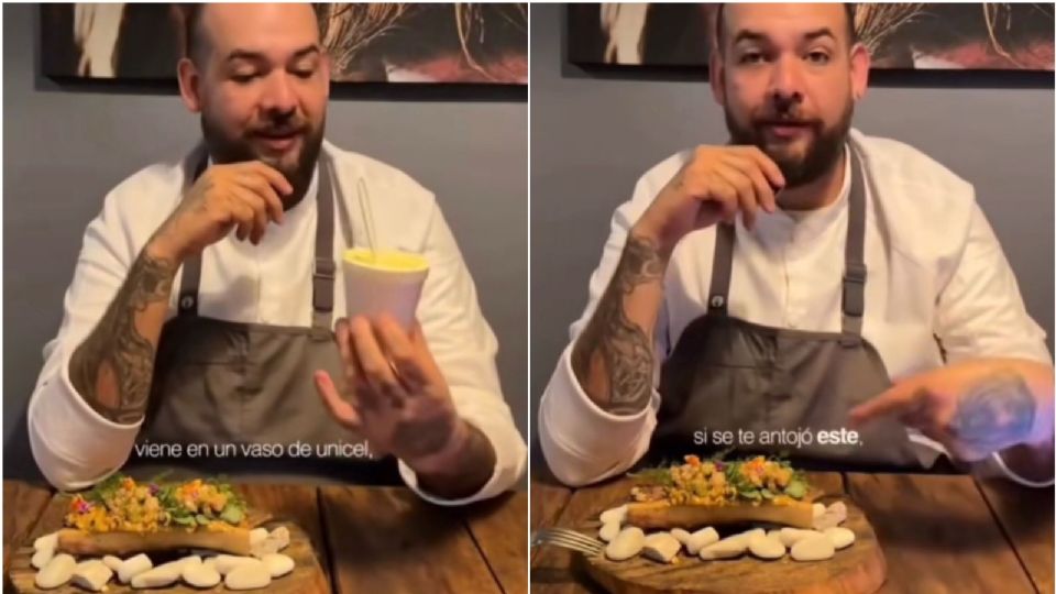 Critican a chef por comentarios clasistas contra esquites de la calle