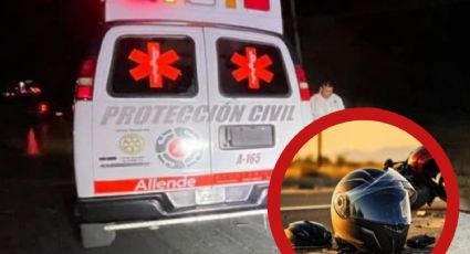 Jovencito quiso ganarle a camioneta y tráiler en autopista pero falleció en el intento