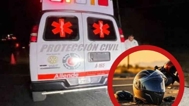 Jovencito quiso ganarle a camioneta y tráiler en autopista pero falleció en el intento