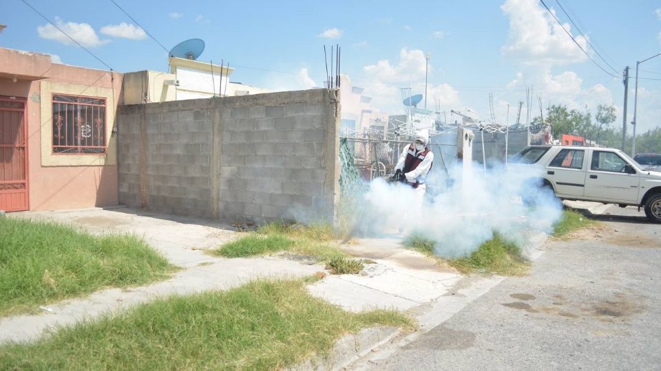 Fumigación en Nuevo Laredo.