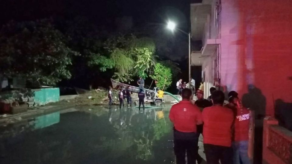 Primeros desbordamientos el río Pánuco