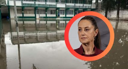 Sheinbaum reporta daños en escuelas tras lluvias del fin de semana: ¿cuántas son?