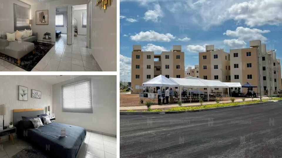 Departamentos del programa 'Viviendas del Bienestar' en Playa del Carmen.