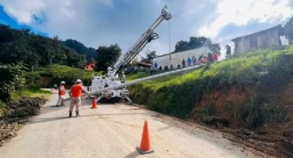 Lluvias en México: avanza el censo de damnificados y el restablecimiento eléctrico