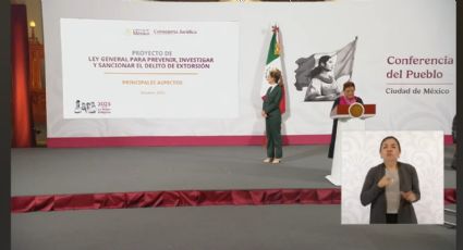 'Delito de extorsión será castigado con hasta 15 años de prisión': Ernestina Godoy