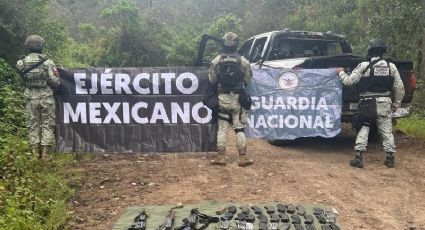 Sedena y Guardia Nacional asestan duros golpes al crimen; cateos, armas y drogas aseguradas en 9 estados