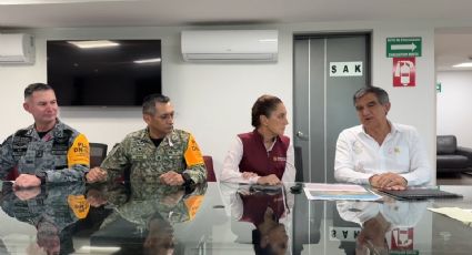 'Hasta ahora no hay riesgo': Claudia Sheinbaum y Américo Villarreal se reúnen en Tampico por nivel de río Pánuco