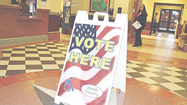 Están por comenzar las votaciones anticipadas en Texas; así serán en el Condado de Webb