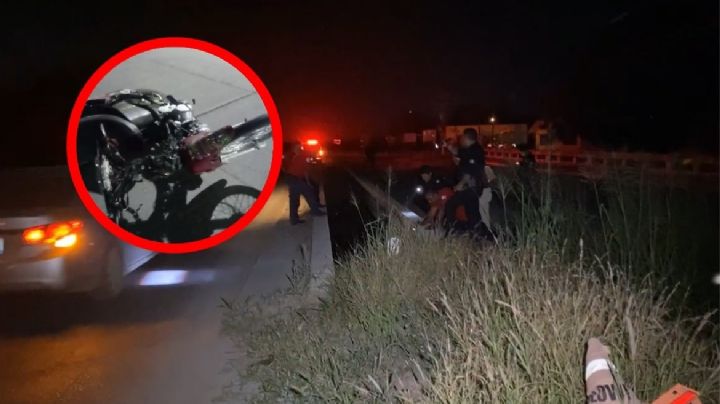 Motociclista muere trágicamente tras caer a un canal; estaba festejando su cumpleaños
