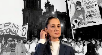 'Nuestra solidaridad con las víctimas': Sheinbaum recuerda la represión de 1968