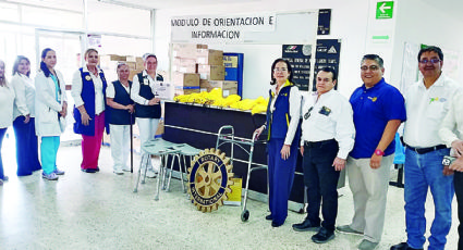 Club Rotario Nuevo Laredo Reforma mejorará atención de los pacientes