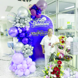 Celebra Esmeralda su 'última checada' en el Hospital General