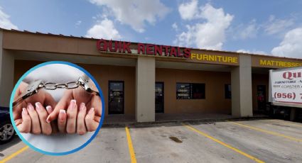 Rentan muebles y desaparecen; pareja es arrestada por fraude de 7 mil dólares en Quick Rental
