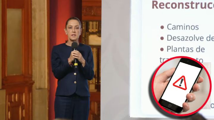Lluvias en México: celulares recibirán alertas en caso de inundaciones; confirma Sheinbaum nueva medida