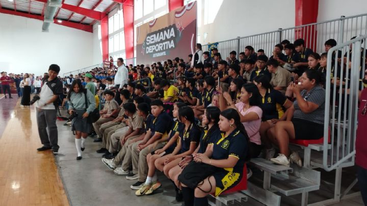 Arranca la Semana Deportiva Estudiantil 2025 en Nuevo Laredo; participan más de 2,500 alumnos