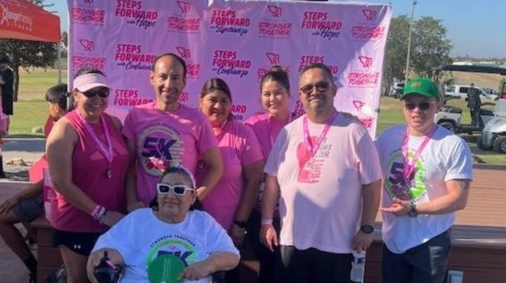 Gracias a carrera 'Pasos Adelante' en Laredo, más mujeres que luchan contra el cáncer tendrán apoyo 