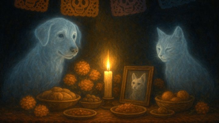 ¿Las mascotas también vuelven el Día de Muertos?; cómo y cuándo hay que prepararles su altar
