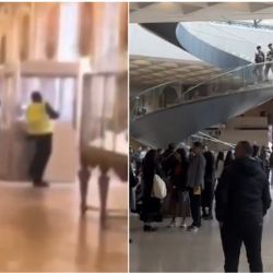 MOMENTO EXACTO del robo en el Museo del Louvre; así operaron los ladrones