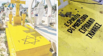 El enigma de la tumba amarilla del brujo de Nuevo Laredo; ¿qué significan los símbolos de su lápida?