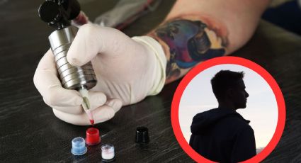 Por tatuar a joven de 14 años y tener negocio clandestino, policía detiene a 'artista'