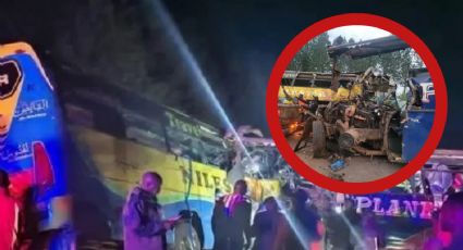 Terrible choque entre autobuses deja 40 muertos; así fue el accidente