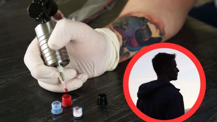 Por tatuar a joven de 14 años y tener negocio clandestino, policía detiene a 'artista'