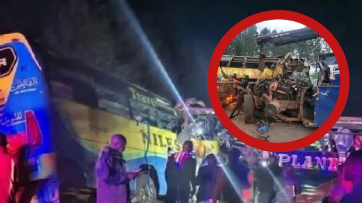 Terrible choque entre autobuses deja 40 muertos; así fue el accidente