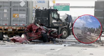 MOMENTO EXACTO en que trailero causa mortal accidente; iba bajo el influjo de drogas | VIDEO