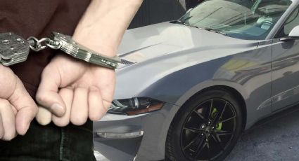 En Laredo, joven es detenido por hacer 'ceritos' con Mustang; quería sorprender a jovencitas