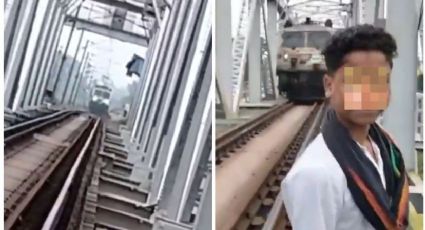 Adolescente muere atropellado por tren mientras grababa video para redes sociales | VIDEO