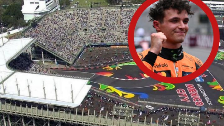 Lando Norris gana la pole position en el GP de México