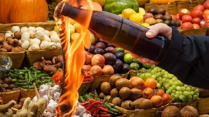 Abuelito pierde su frutería tras ataque con bombas molotov; cinco vehículos quedaron calcinados