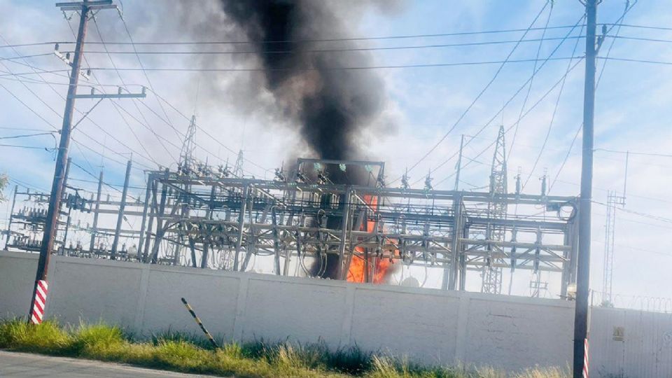 El incendio afectó el suministro de agua potable.