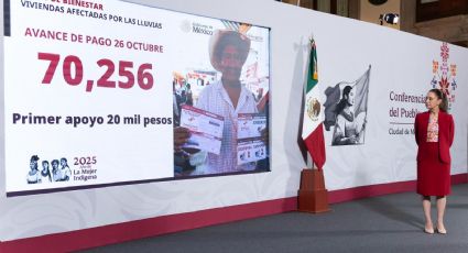 Lluvias en México: Gobierno de México entrega apoyos a más de 70 mil personas afectadas