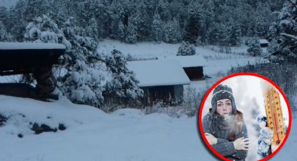 Este pueblo es considerado el 'congelador de México'; recientemente llegó a -15 grados